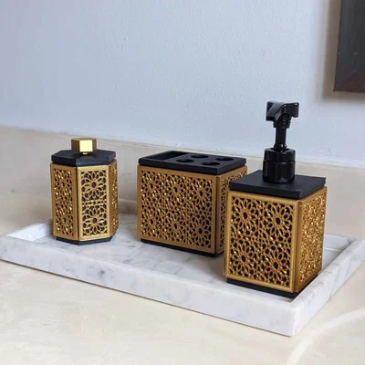 Bộ Phụ Kiện Phòng Tắm Modular Phong Cách Morocco