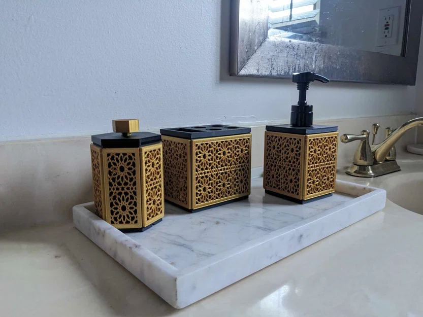 Bộ Phụ Kiện Phòng Tắm Modular Phong Cách Morocco - Image 6