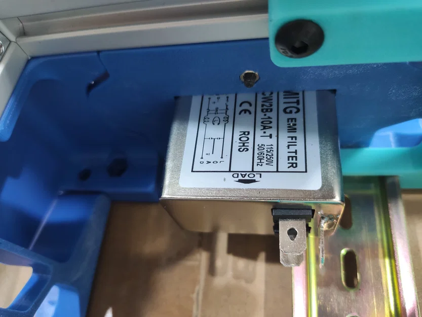 Mod ngàm gắn bộ lọc nguồn CW2B cho máy in 3D Voron Trident - Image 2