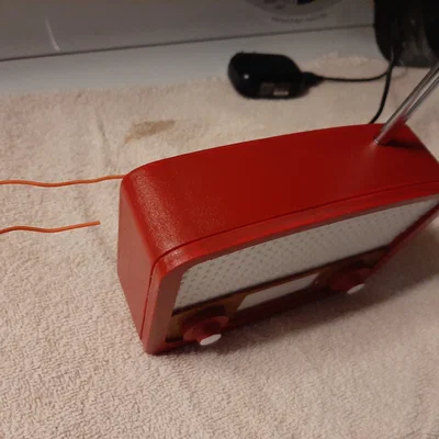 Theremin Vintage Radio – Vỏ Case Radio Cổ Điển