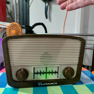 Theremin Vintage Radio Case Remix – Vỏ kiểu radio vintage cho MicroKit Theremin