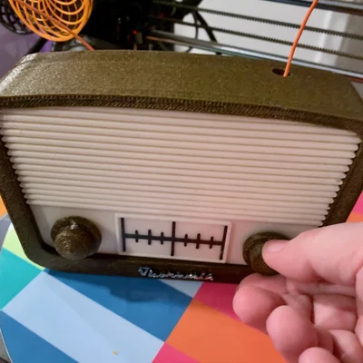 Theremin Vintage Radio Case Remix – Vỏ kiểu radio vintage cho MicroKit Theremin
