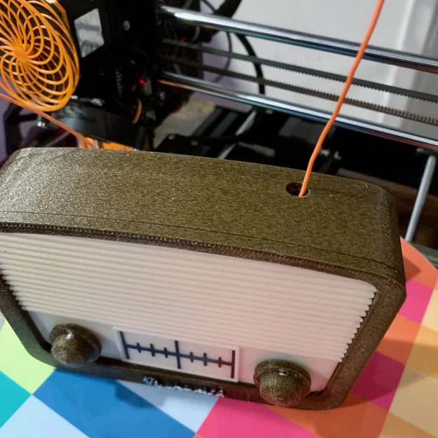 Theremin Vintage Radio Case Remix – Vỏ kiểu radio vintage cho MicroKit Theremin - Image 5