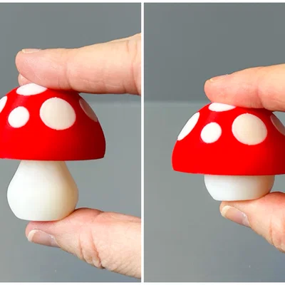 Nấm Squishy (2 Kích Cỡ)