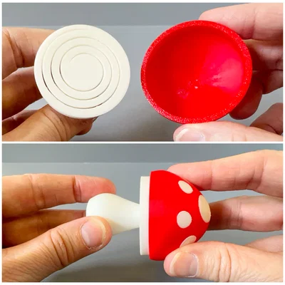 Nấm Squishy (2 Kích Cỡ)
