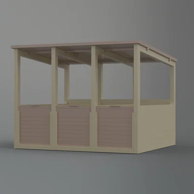 Chuồng ngựa Schleich (Stable for Schleich horses)