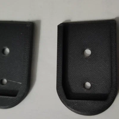 Nắp đáy băng đạn (Baseplate) in 3D cho súng Airsoft CZ P-09