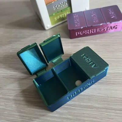Pillendose Print in Place – Hộp thuốc theo ngày cho cả tuần