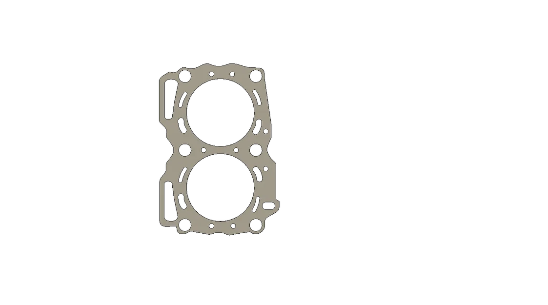 Mô hình 3D Gioăng quy lát Subaru EJ25 (Head Gasket) chi tiết - Image 2