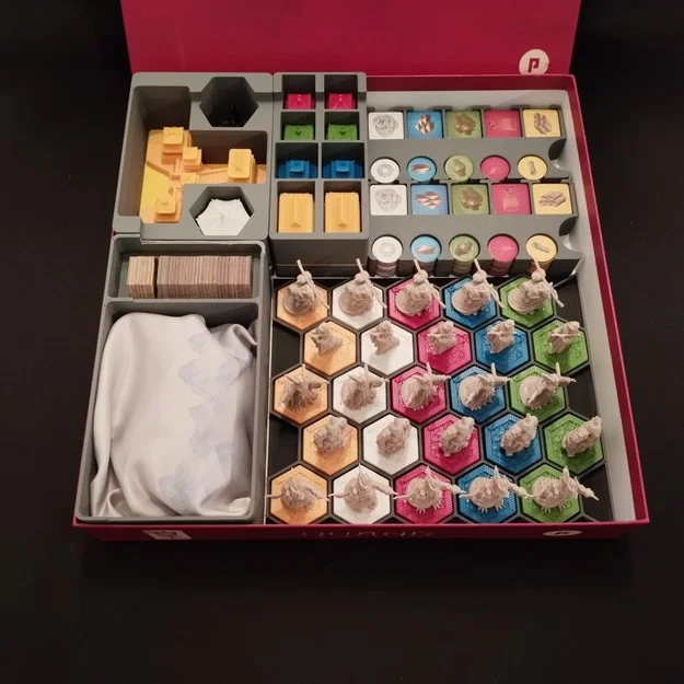 Huang (Board Game) - Insert/Organizer Deluxe Edition - Image 5