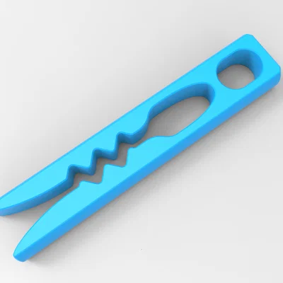 Kẹp phơi đồ không lò xo (Springless Clothespin)