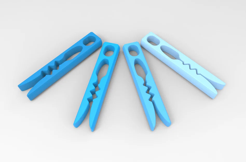 Kẹp phơi đồ không lò xo (Springless Clothespin) - Image 3