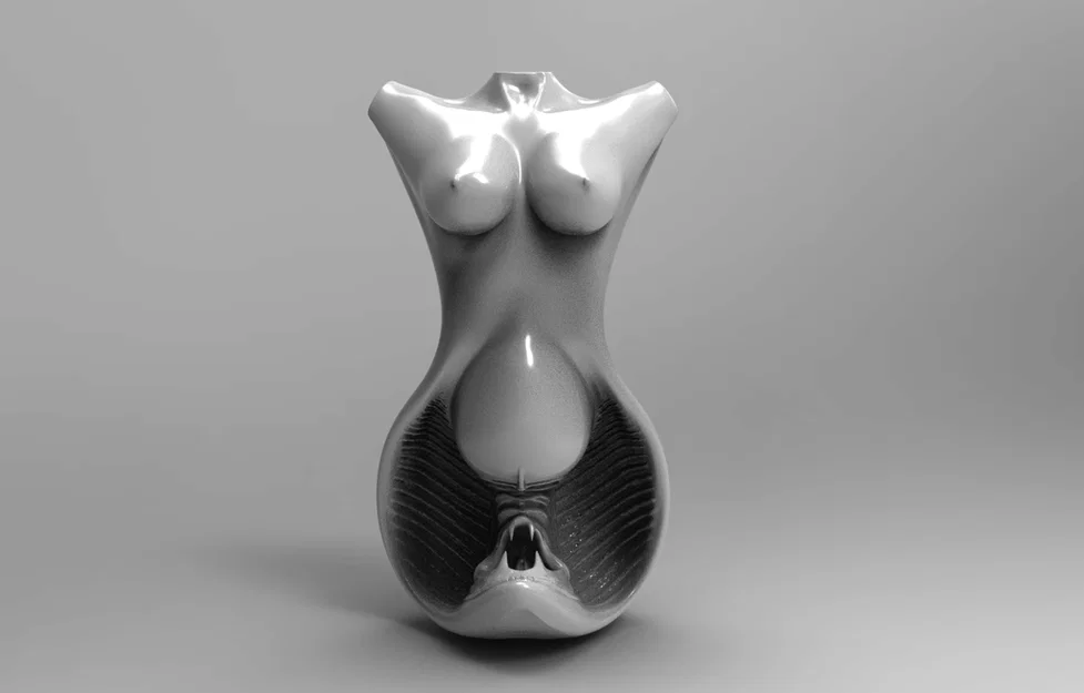 Mô hình nghệ thuật Cobra Girl - Tác phẩm điêu khắc 3D độc đáo - Image 1
