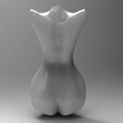 Mô hình nghệ thuật Cobra Girl - Tác phẩm điêu khắc 3D độc đáo