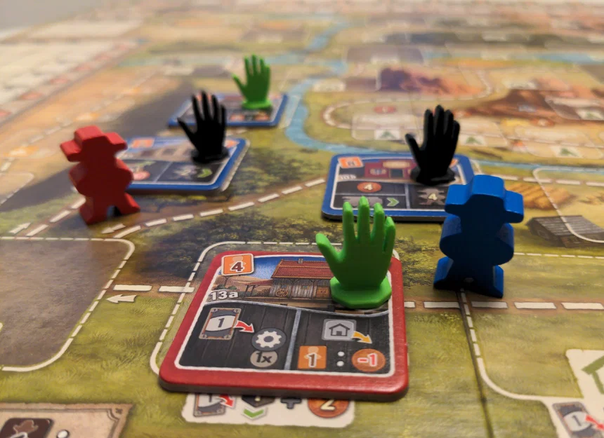Token bàn tay hỗ trợ chơi board game Great Western Trail - Image 1