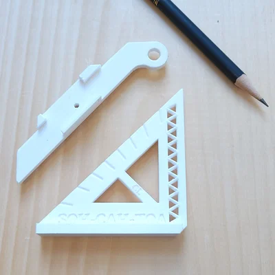 Thước Mini Speed Square Tối Thượng (The Ultimate Mini Speed Square)