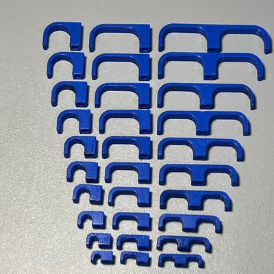 9 kích cỡ kẹp dây bắt vít (3mm–12mm)