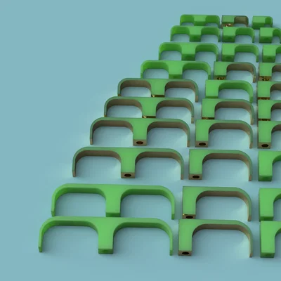 9 kích cỡ kẹp dây bắt vít (3mm–12mm)