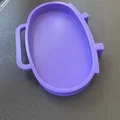 Khay tắm cho chim gắn lồng 3D - Phụ kiện tiện ích cho thú cưng - Thumbnail 2