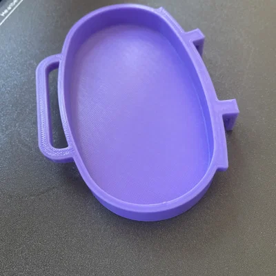 Khay tắm cho chim gắn lồng 3D - Phụ kiện tiện ích cho thú cưng