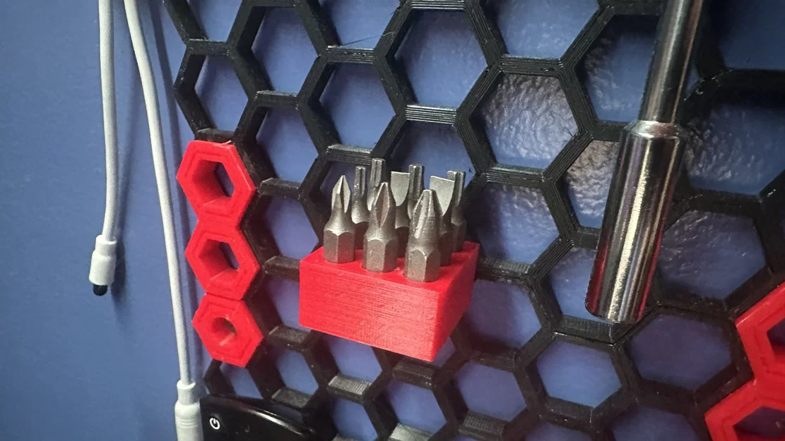 Giá đỡ hex bit cho Honeycomb Storage Wall - Image 1