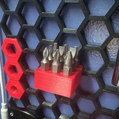 Giá đỡ hex bit cho Honeycomb Storage Wall