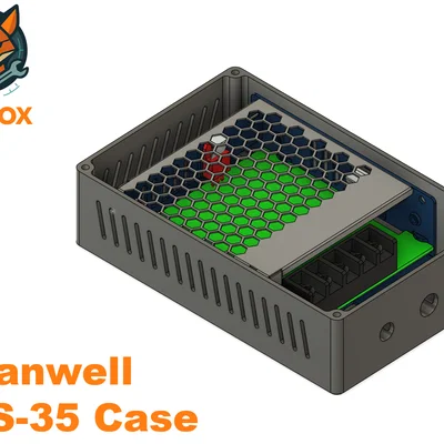Vỏ (Case) cho Meanwell LRS-35