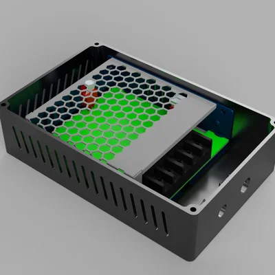 Vỏ (Case) cho Meanwell LRS-35