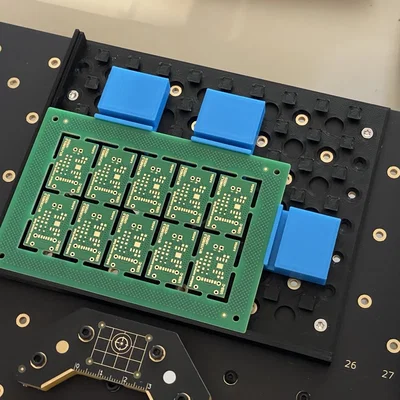 Gá PCB/Panel linh hoạt Menlu cho LumenPnP (Dovetail Slider Mount)