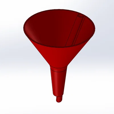 Phễu có lỗ thoát khí (Funnel with air escape)