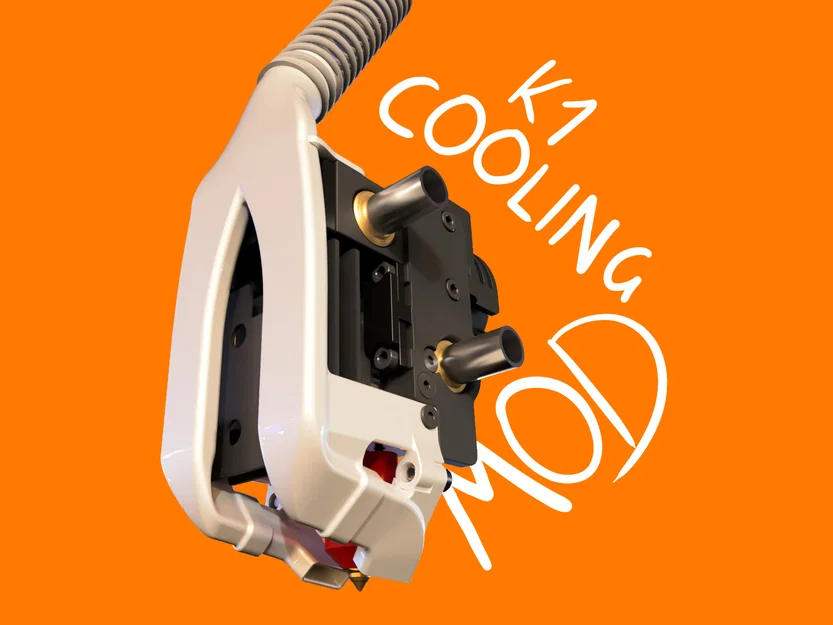 V2 Cpap Duct Creality K1 WS7040 - Image 1