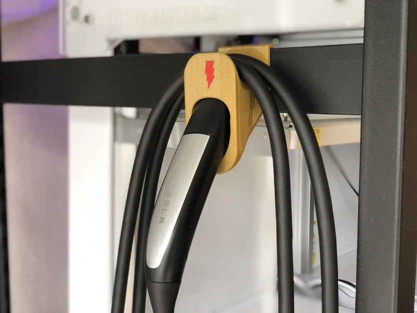 Giá Đỡ Cáp Sạc Tesla (Tesla Cable Holder) - Image 1