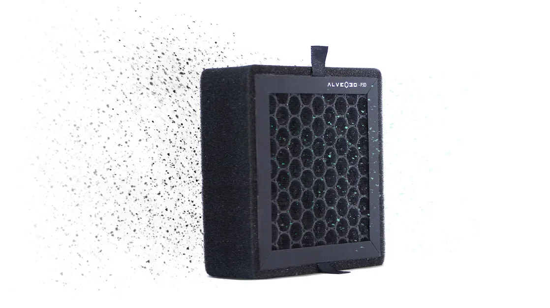 P3D-STEP file – Bộ lọc HEPA13 & than hoạt tính cho máy in 3D - Image 1