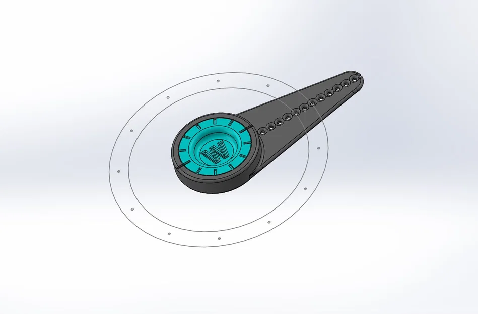 Công cụ vẽ đường tròn và đánh dấu vị trí tiện lợi cho dự án DIY - Image 1