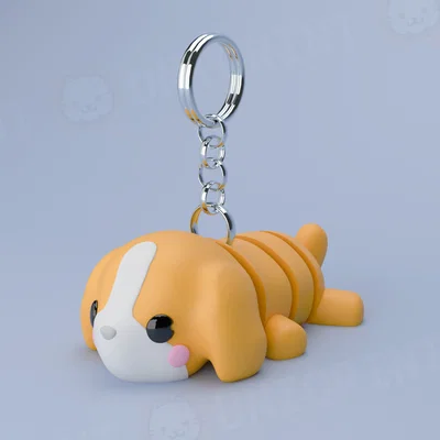 Móc khóa chó dẻo (Flexi) – Miễn phí thời gian giới hạn