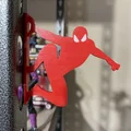 Nam châm Silhouette Spiderman - Thumbnail 2