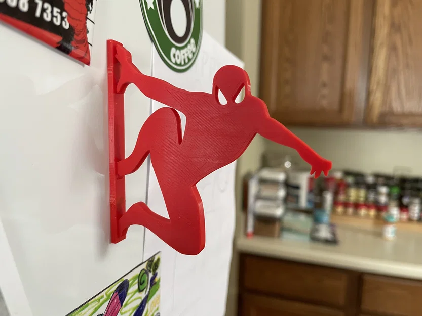 Nam châm Silhouette Spiderman - Image 3