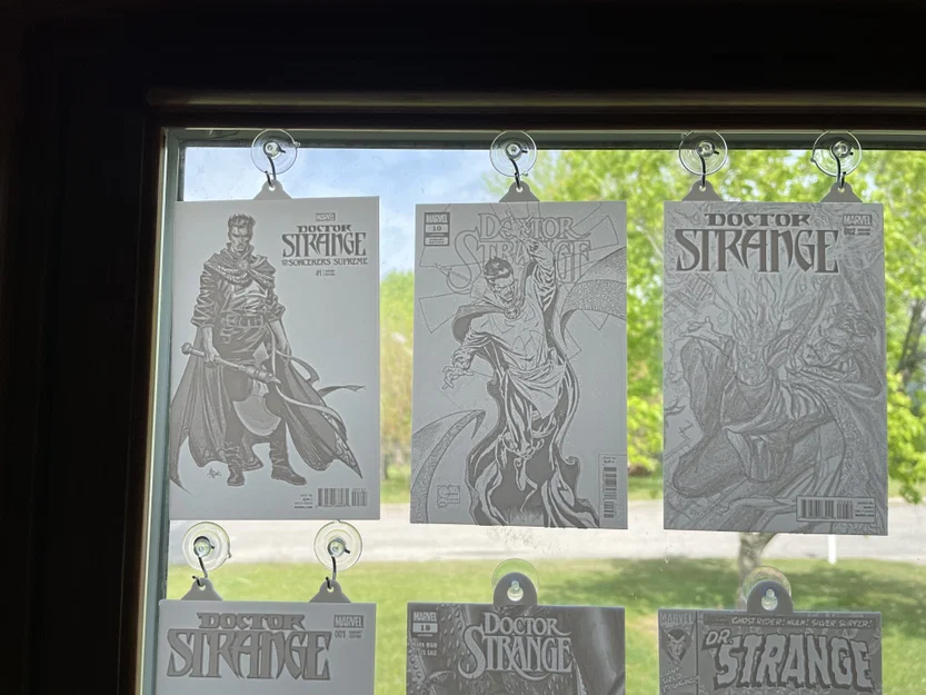 Lithophane bìa truyện Marvel Doctor Strange (Comic Cover) - Image 2