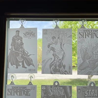 Lithophane bìa truyện Marvel Doctor Strange (Comic Cover)
