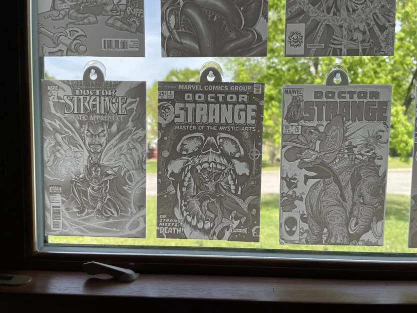 Lithophane bìa truyện Marvel Doctor Strange (Comic Cover) - Image 3