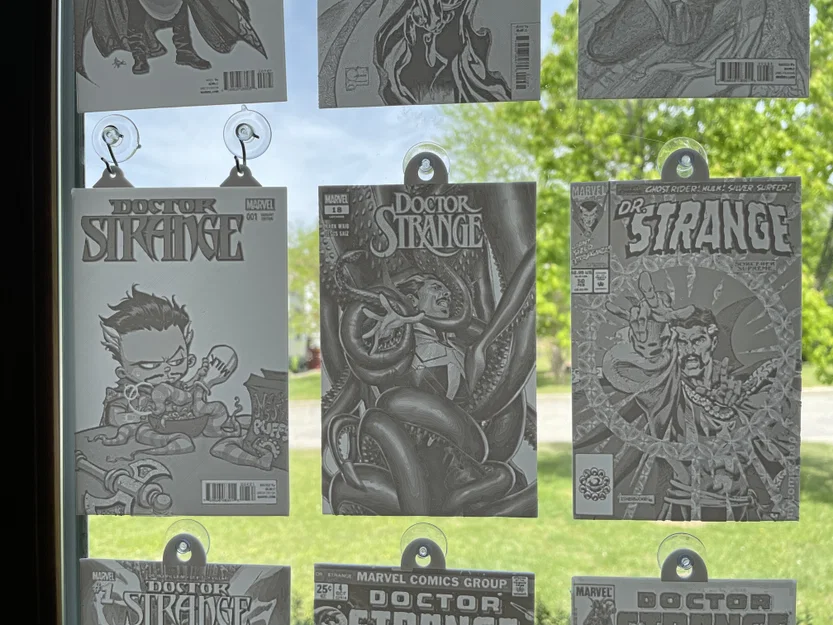 Lithophane bìa truyện Marvel Doctor Strange (Comic Cover) - Image 4