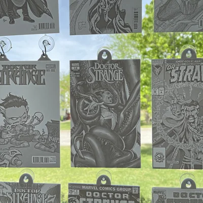 Lithophane bìa truyện Marvel Doctor Strange (Comic Cover)