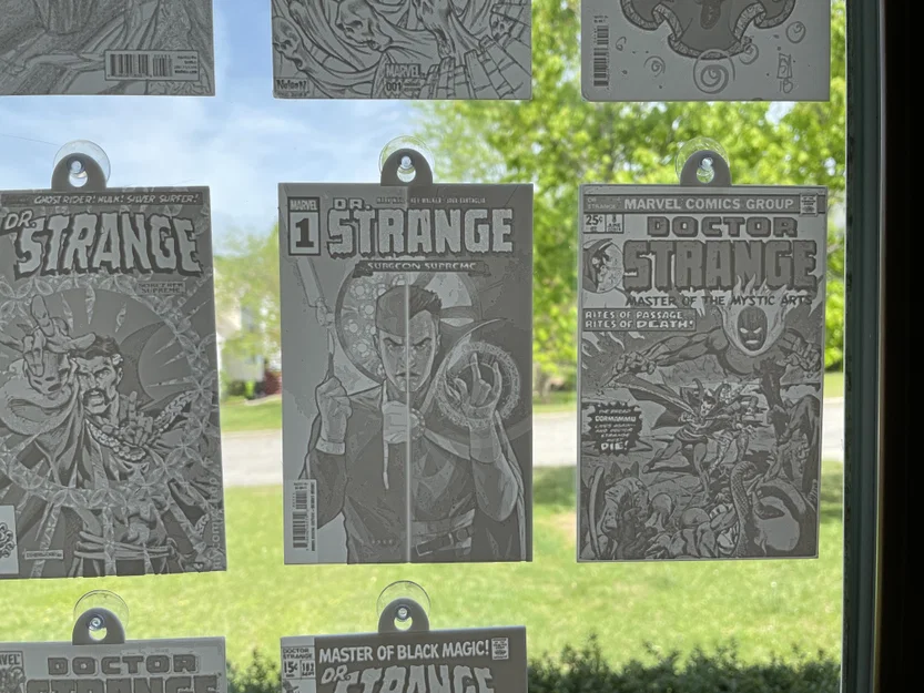 Lithophane bìa truyện Marvel Doctor Strange (Comic Cover) - Image 5