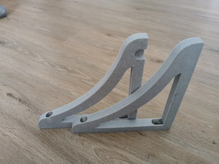 Bộ khung treo cuộn giấy 25cm cho nhà xưởng - In 3D tiện dụng - Image 1