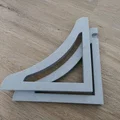 Bộ khung treo cuộn giấy 25cm cho nhà xưởng - In 3D tiện dụng - Thumbnail 3