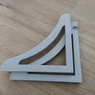 Bộ khung treo cuộn giấy 25cm cho nhà xưởng - In 3D tiện dụng