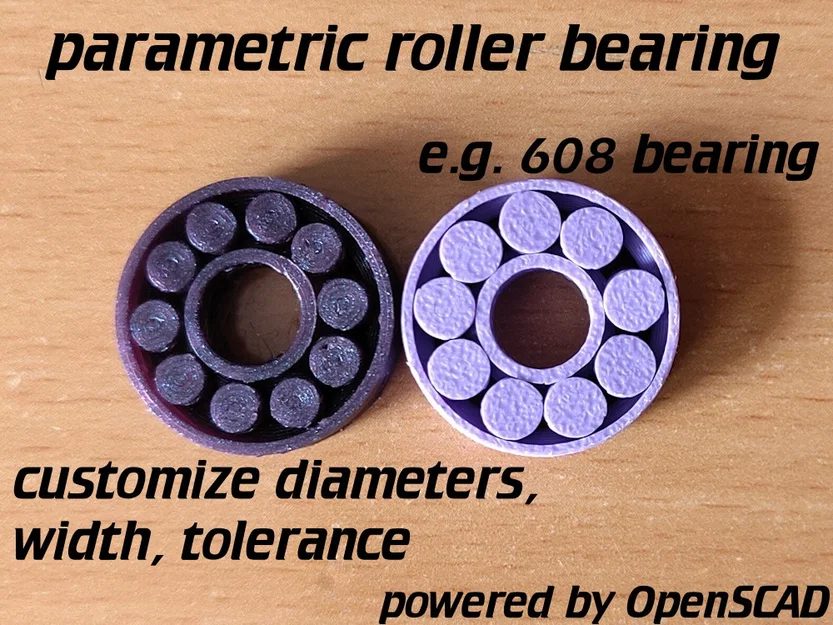 Vòng bi con lăn tùy chỉnh (Customizable roller bearing) - Image 1