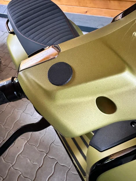 Nắp che lỗ gương xe Vespa GTS - Phụ kiện 3D gọn gàng, tinh tế - Image 2