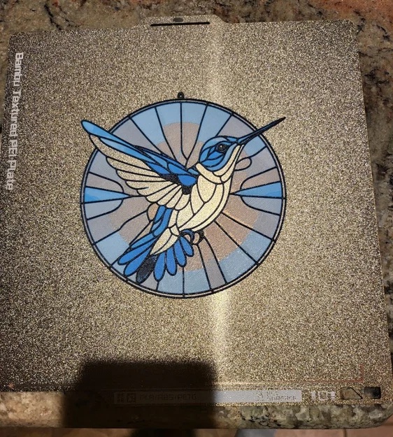 HueForge Chim Ruồi Phong Cách Kính Màu (Stained Glass) – In 2 Phần - Image 3