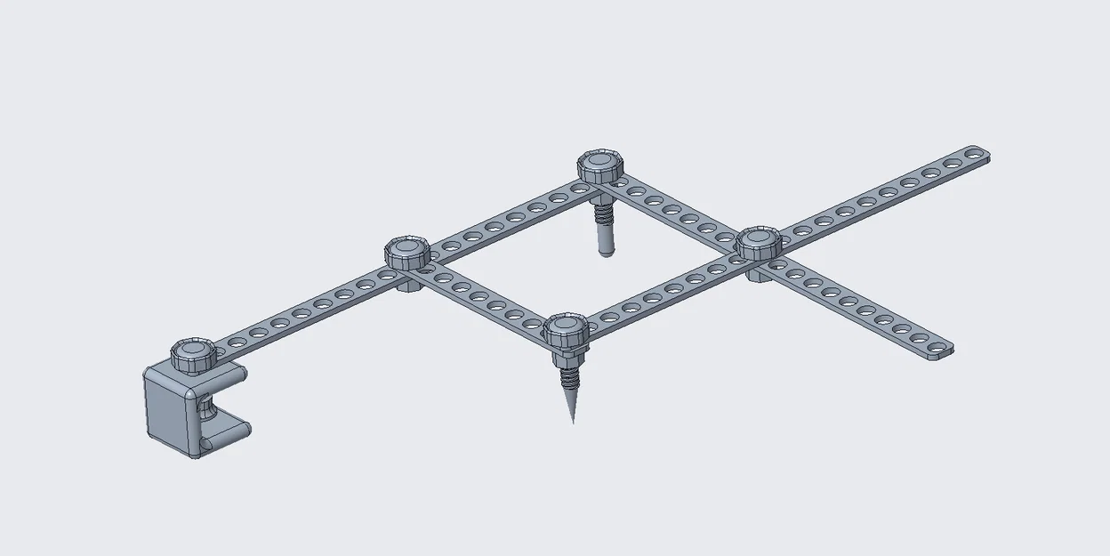 Pantograph (Dụng cụ sao chép/thu phóng bản vẽ) - Image 1